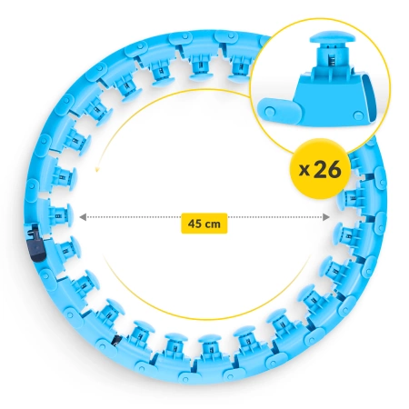 Hula Hop cu greutate și masaj