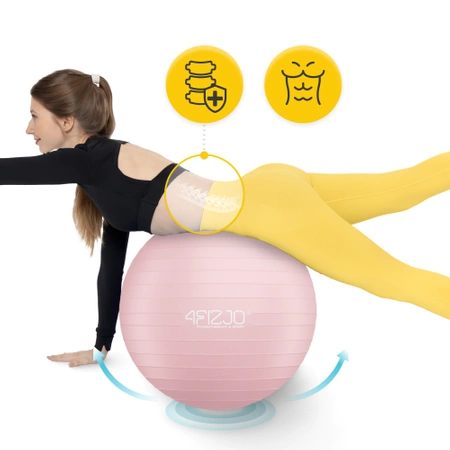 Minge gonflabilă de gimnastică pentru fitness 55 cm