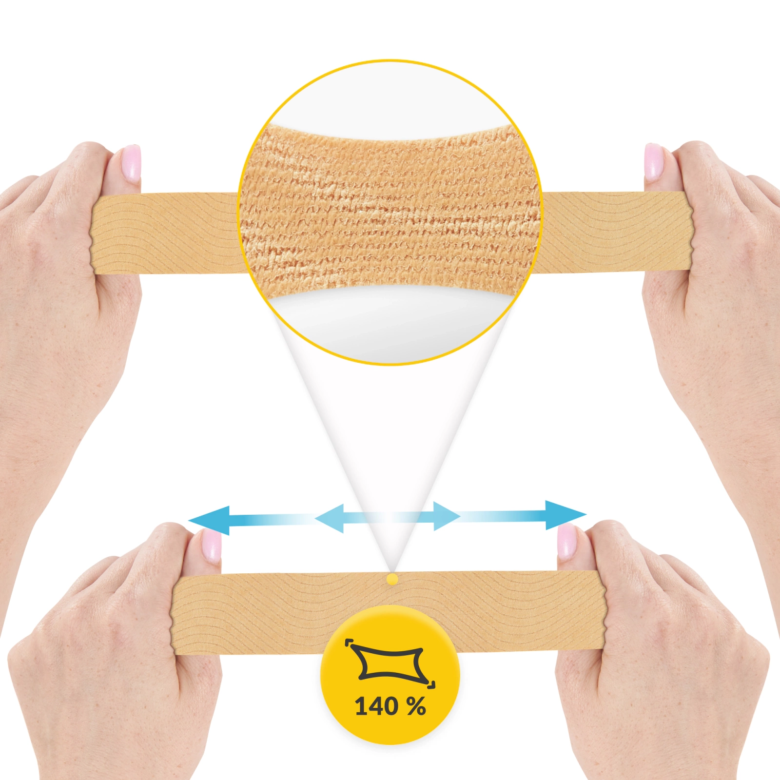 Bandă Kinesiotaping 5 cm x 5 m