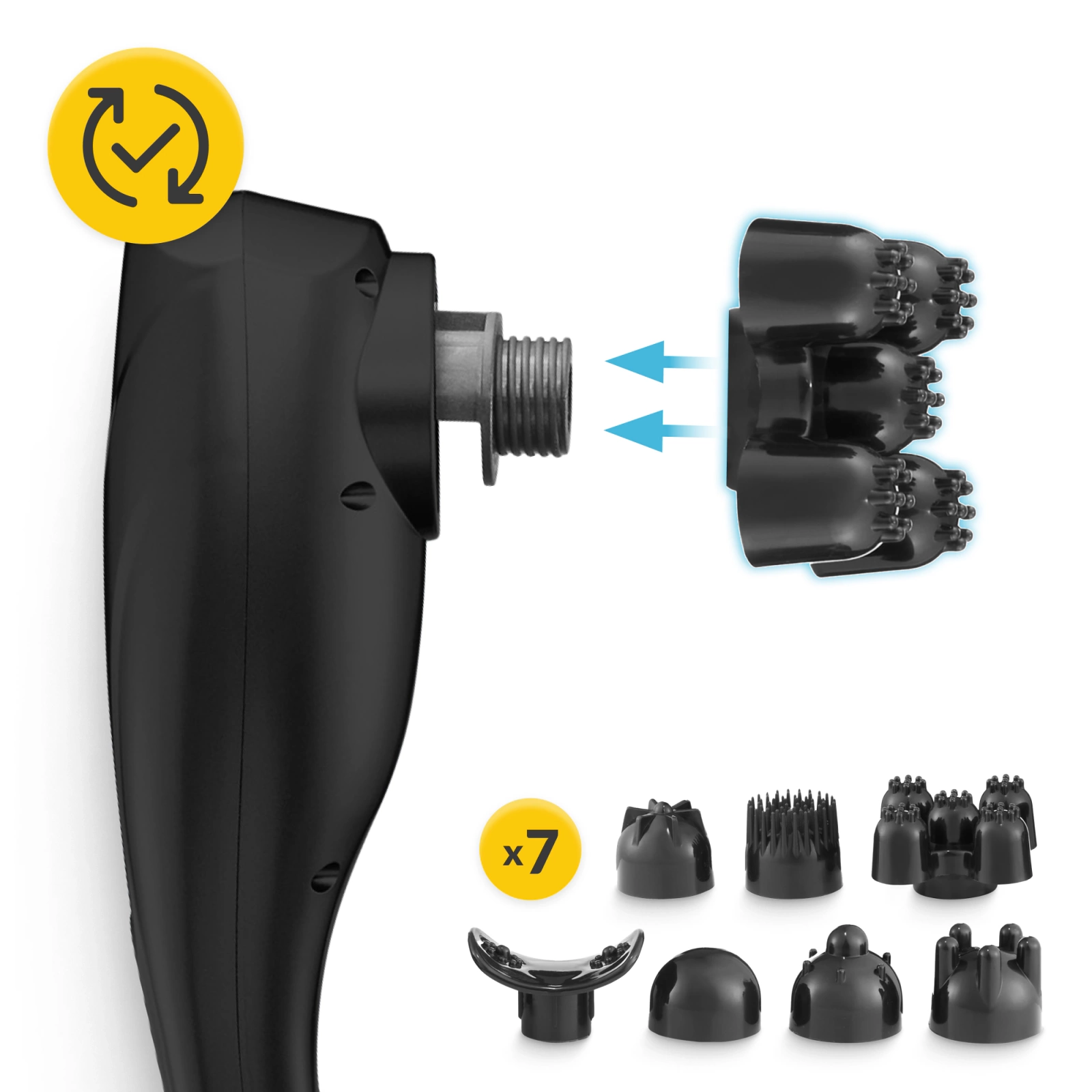 Masaj corporal portabil cu vibrații