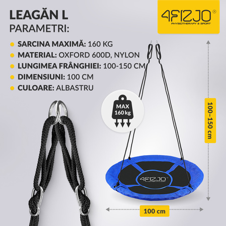Leagăn de grădină pentru copii L 100 cm