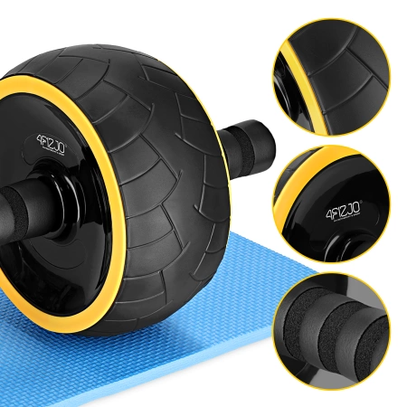 Roată pentru exerciții abdominale AB WHEEL XL