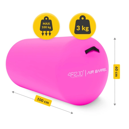 Cilindru gonflabil de gimnastică AIR BARREL 60 cm