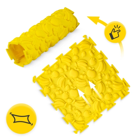 Covoraș ortopedic senzorial pentru copii 4 piese