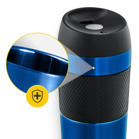 Cana termică Mountain Goat TRAVEL 450 ml albastră