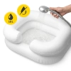 Piscină gonflabilă pentru spălarea capului în pat