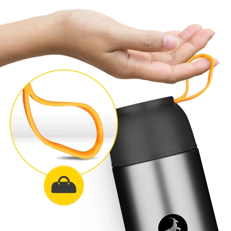 Termos pentru prânz din oțel inoxidabil 720 ml argintiu