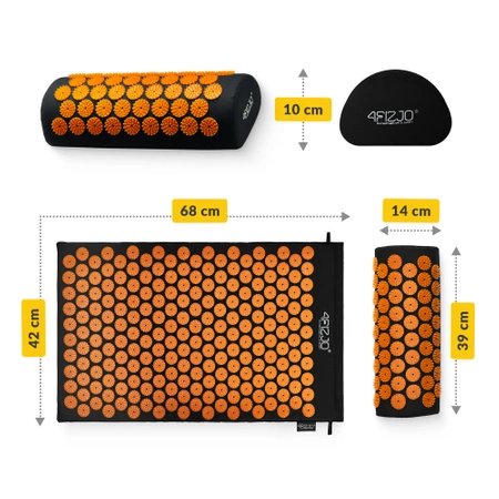 Covoraș clasică de presopunctură cu pernă