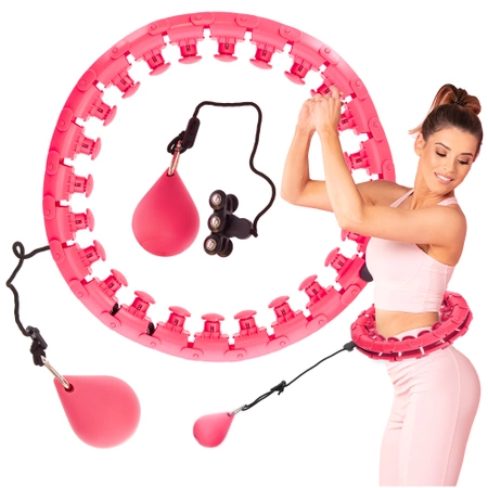 Hula Hop cu greutate și masaj