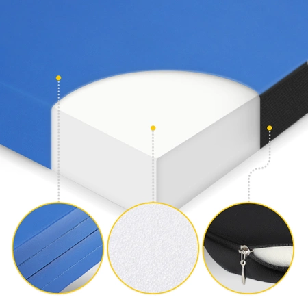 Saltea de gimnastică pliabilă XL