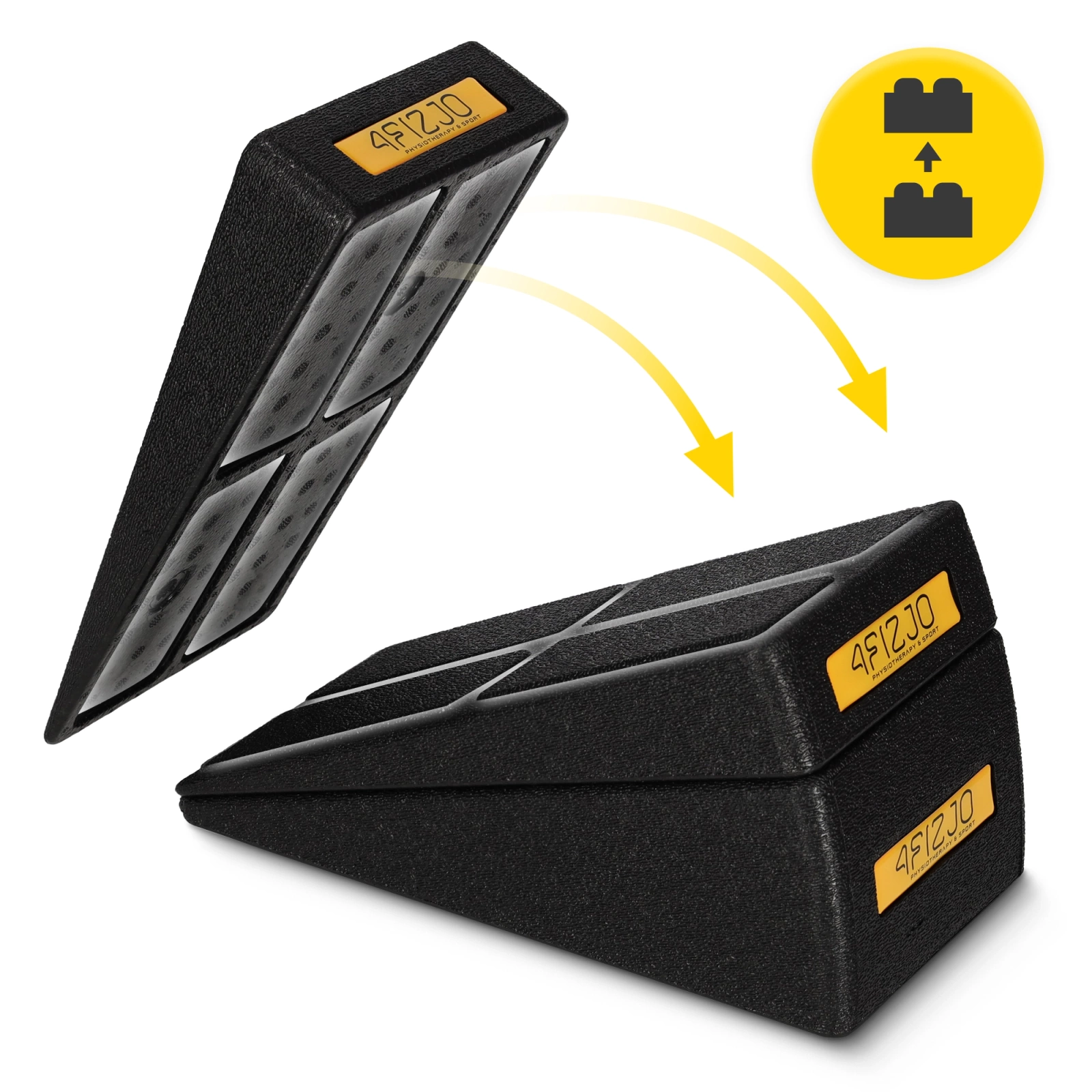 SLANT BOARD Platformă de Întindere (3 Buc.)