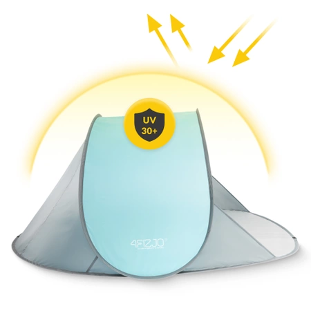 Cort de plajă cu auto-montare