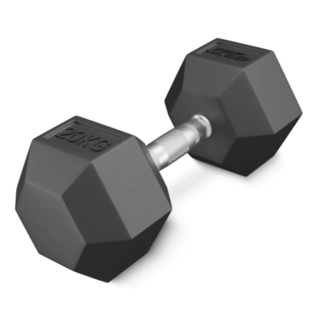 Ganteră din oțel HEX 20 kg (1 Bucată)