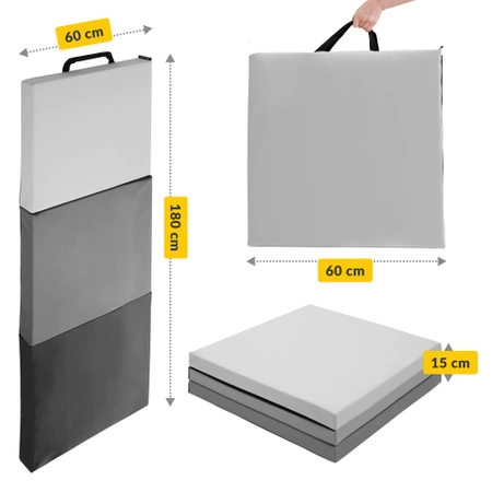 Saltea de gimnastică pliabilă