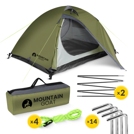 PRIME DUO MOUNTAIN GOAT cort pentru drumeții verde