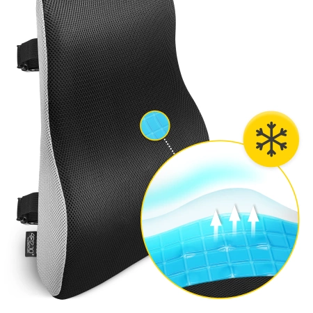 Perna ortopedică de răcire pentru scaun