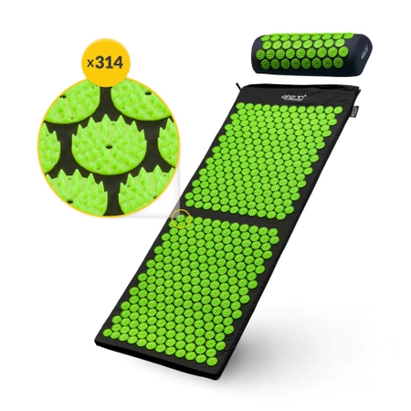 Covoraș clasică de presopunctură de mărime mare cu pernă XL