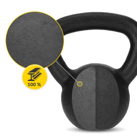 Kettlebell greutate din fontă 8 kg