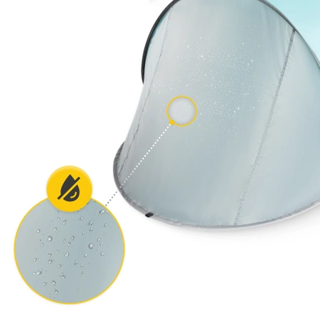 Cort de plajă cu auto-montare