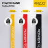 Set de 6 elastice de rezistență POWER BAND