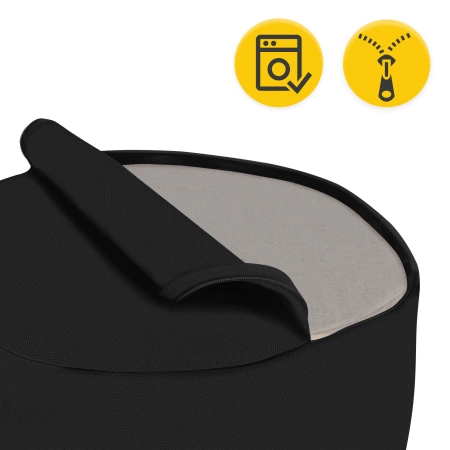 Perna de yoga Zafu rotundă