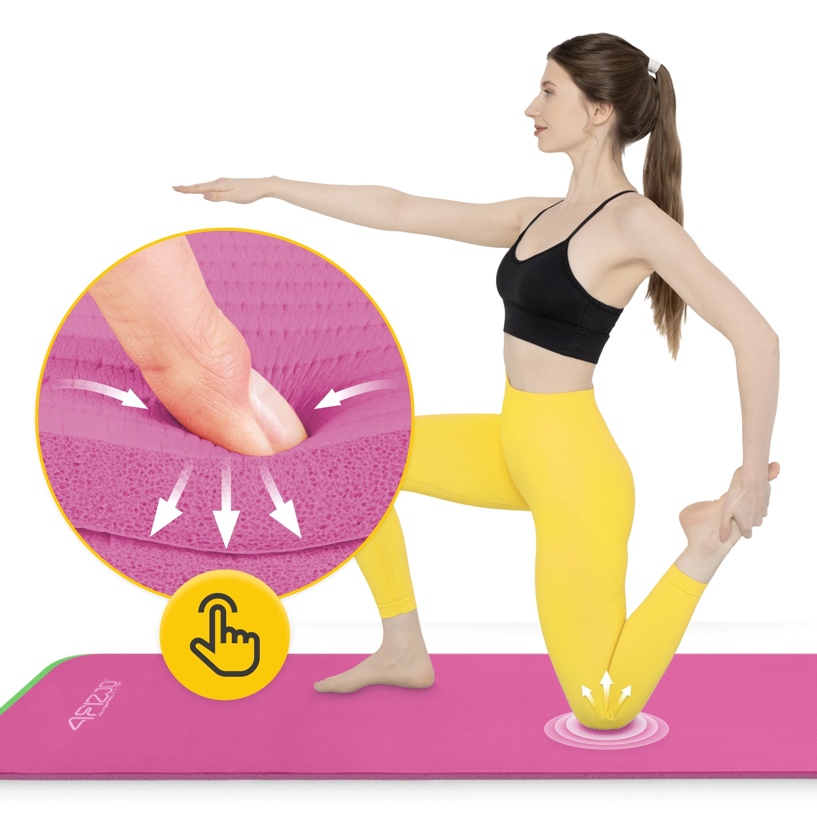 Saltea de exerciții NBR 1,5 cm