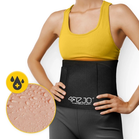 Centură de slăbire din neopren cu buzunar L/XL