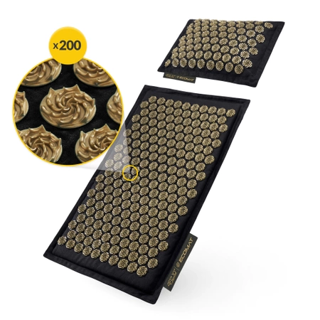 Covoraș de presopunctură ECO cu coji de hrișcă și nucă de cocos