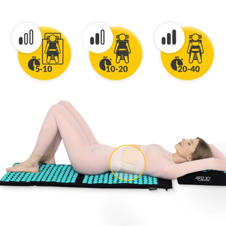 Covoraș de presopunctură ERGO cu pernă XL