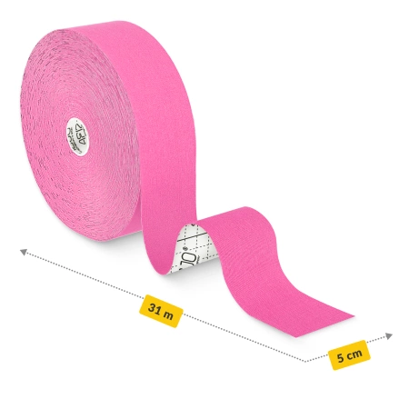 Bandă kinesiologică, Kinesio Tape, 5 cm x 31 m