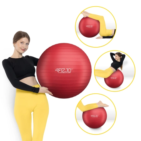 Minge gonflabilă de gimnastică pentru fitness 65 cm