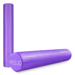 Roller de masaj cu proeminențe CARE+ 90 cm Violet