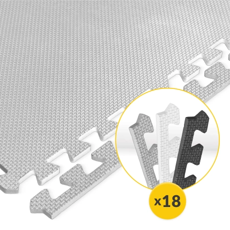 Set de 9 covorașe puzzle - „Nori pe cer”