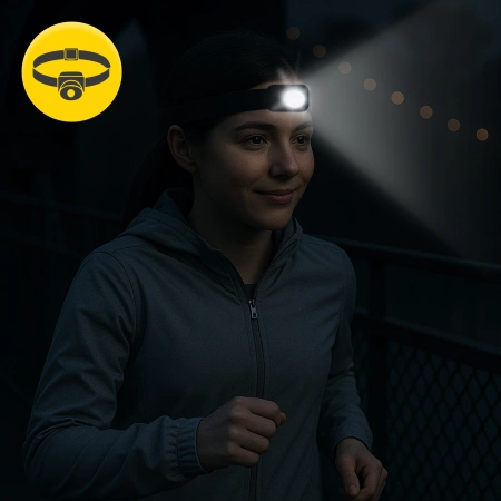 Lampă frontală cu LED Mountain Goat