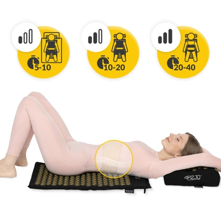 Covoraș de presopunctură ERGO cu pernă și centură