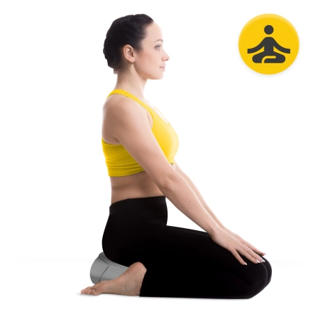 Perna de yoga Zafu semilună