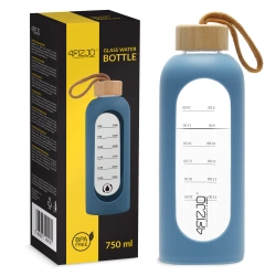 Sticlă pentru apă din sticlă, 750 ml