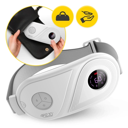 Centură menstruală încălzitoare pentru dureri menstruale – alb