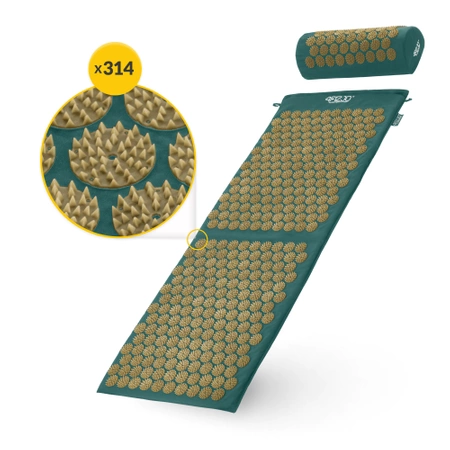 Covoraș clasică de presopunctură de mărime mare cu pernă XL