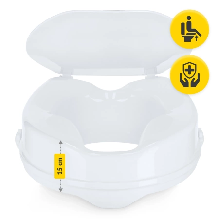 Capac pentru toaletă, înălțime 15 cm