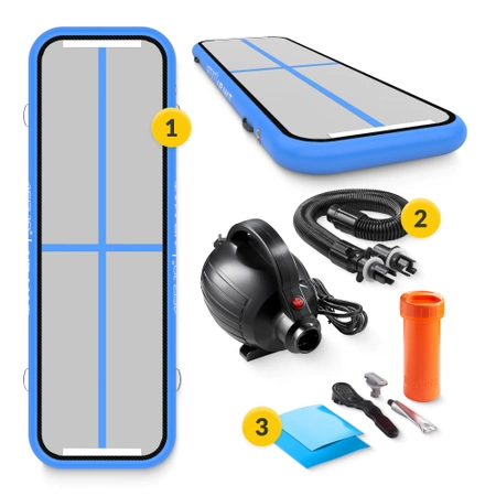 Pistă acrobatică AIR MAT 3 x 1 x 0,15 m