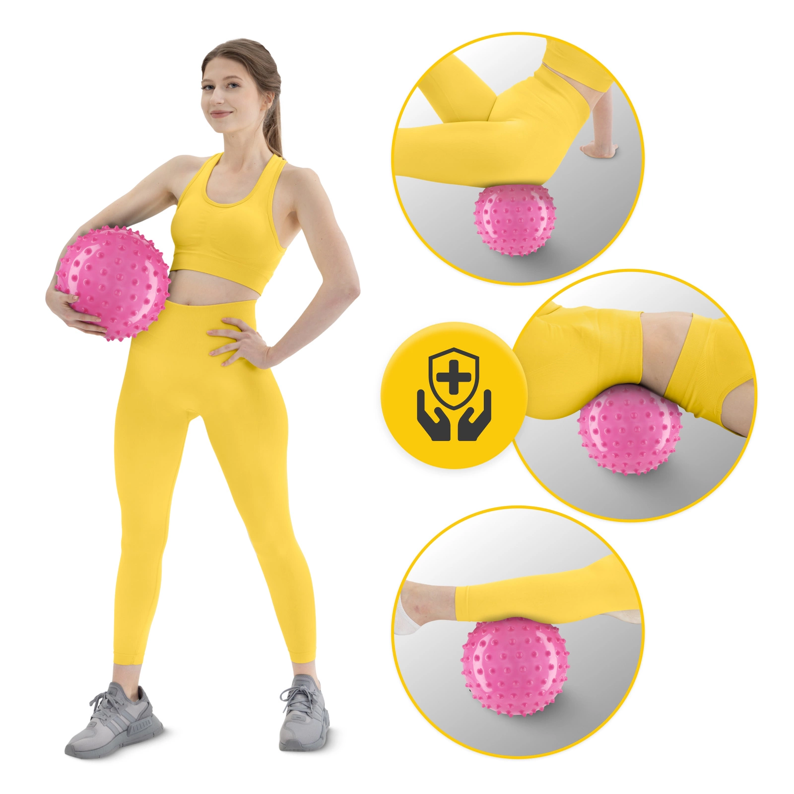  Mingea de reabilitare cu colți 20 cm