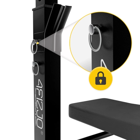 Bancă cu suport pentru bară PRO+