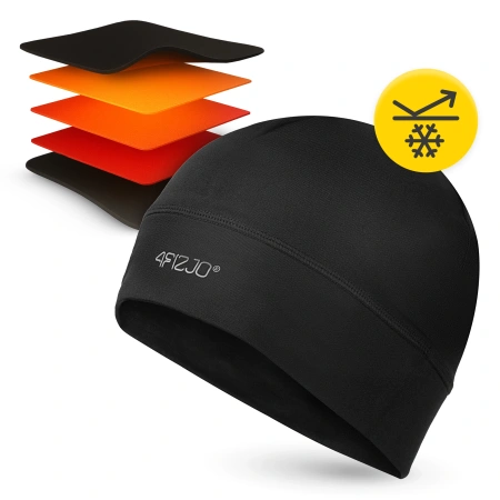 Căciulă termică unisex – elastică, neagră