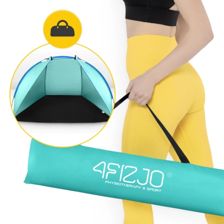 Cort de plajă PRO albastru deschis