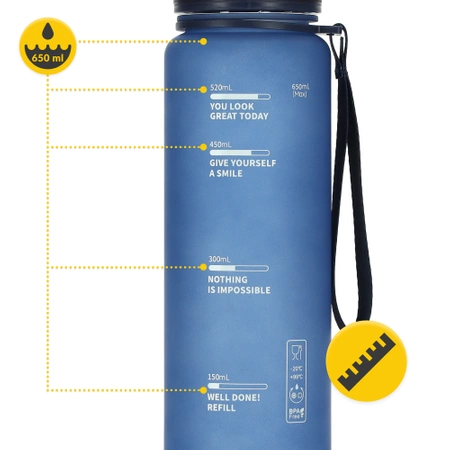 Sticlă de apă 650 ml