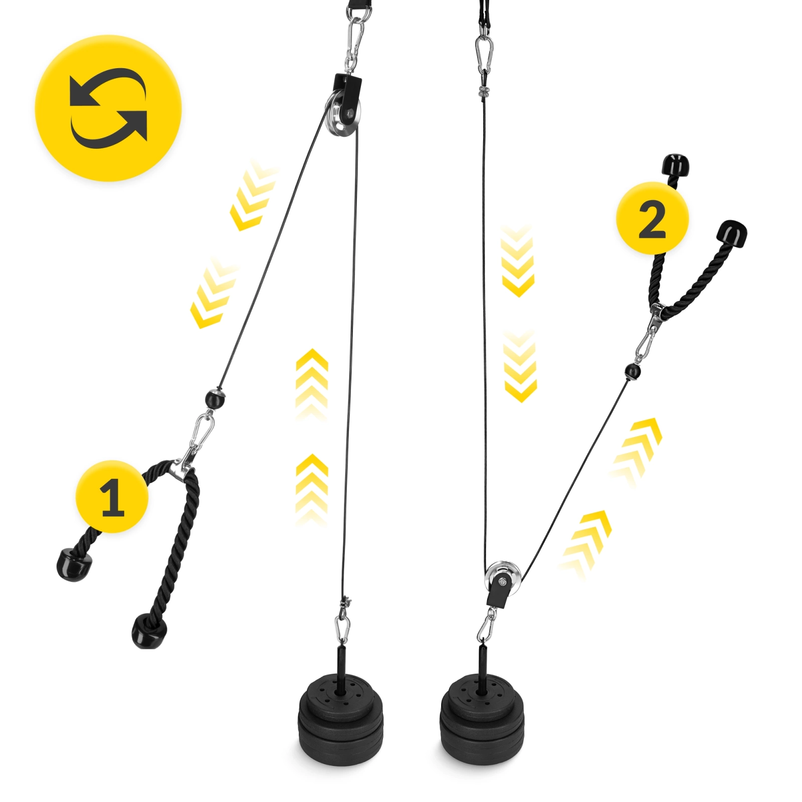 Set de ridicare superioară și inferioară 