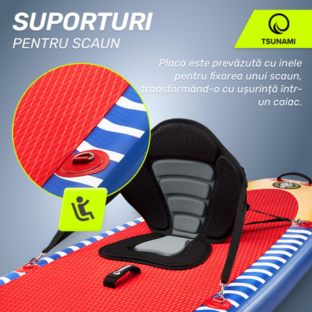 Placă SUP TSUNAMI Paddle Board 350 cm T04