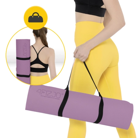 Saltea de exerciții TPE anti-alunecare 1 cm