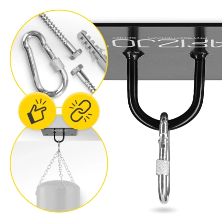 Suport de tavan pentru sacul de box